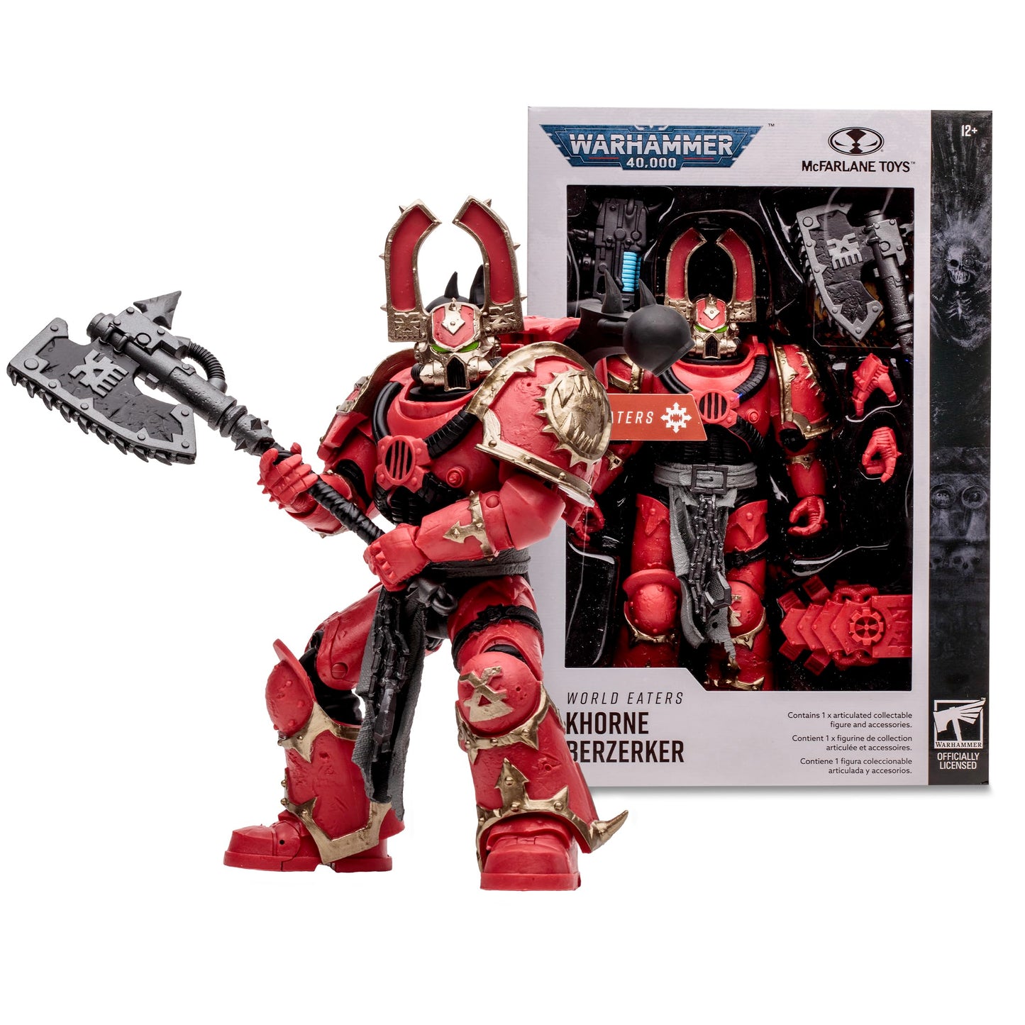 McFarlane Toys - Warhammer 40,000 World Eaters Khorne Berzerker 7in Figure