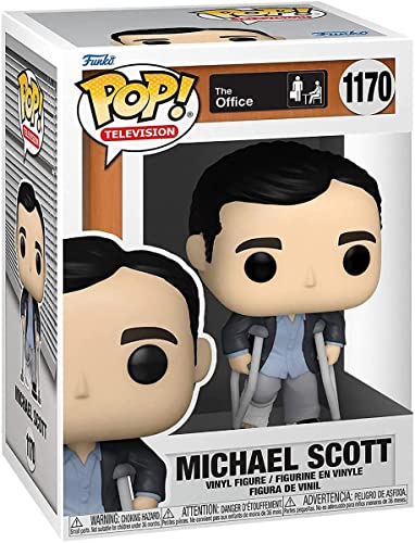 Funko POP TV: The Office - Michael Standing with Crutches,Multicolor,57396