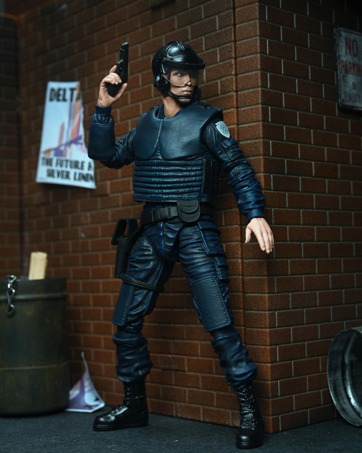 NECA Ultimate Robocop Alex Murphey in OCP Uniform 7-Inch Action Figure with Interchangeable Parts