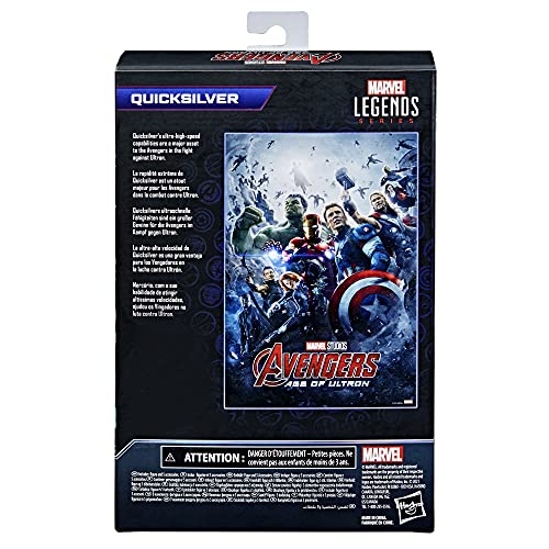 Avengers Infinity Saga Marvel Legends Quicksilver Figure