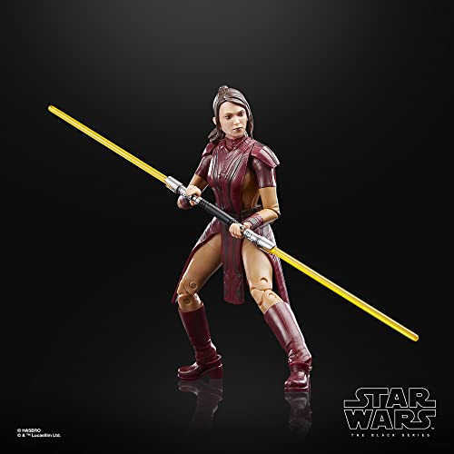 Hasbro Star Wars The Black Series Bastila Shan, Knights of The Old Republic Action Figure, Multicolor, Small, 15 cm