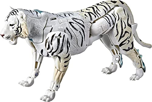 Transformers Toys Generations War for Cybertron: Kingdom Voyager WFC-K35 Tigatron Action Figure - Kids Ages 8 and Up, 7-inch