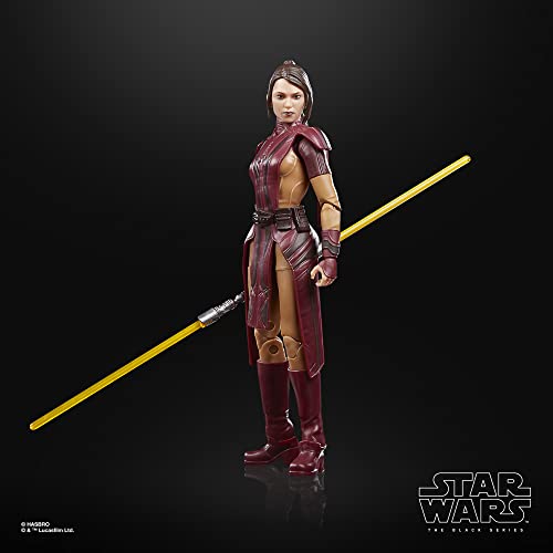 Hasbro Star Wars The Black Series Bastila Shan, Knights of The Old Republic Action Figure, Multicolor, Small, 15 cm