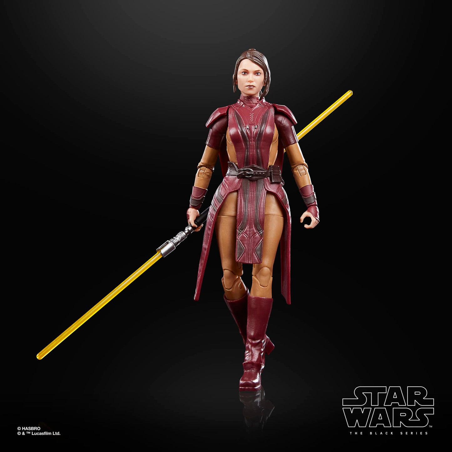 Hasbro Star Wars The Black Series Bastila Shan, Knights of The Old Republic Action Figure, Multicolor, Small, 15 cm