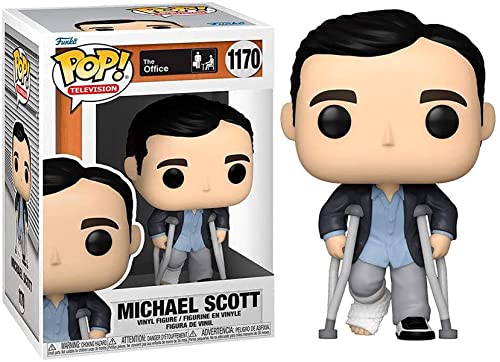 Funko POP TV: The Office - Michael Standing with Crutches,Multicolor,57396