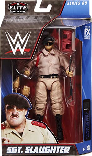 Mattel SGT Slaughter Elite Collection Action Figure, Series # 89