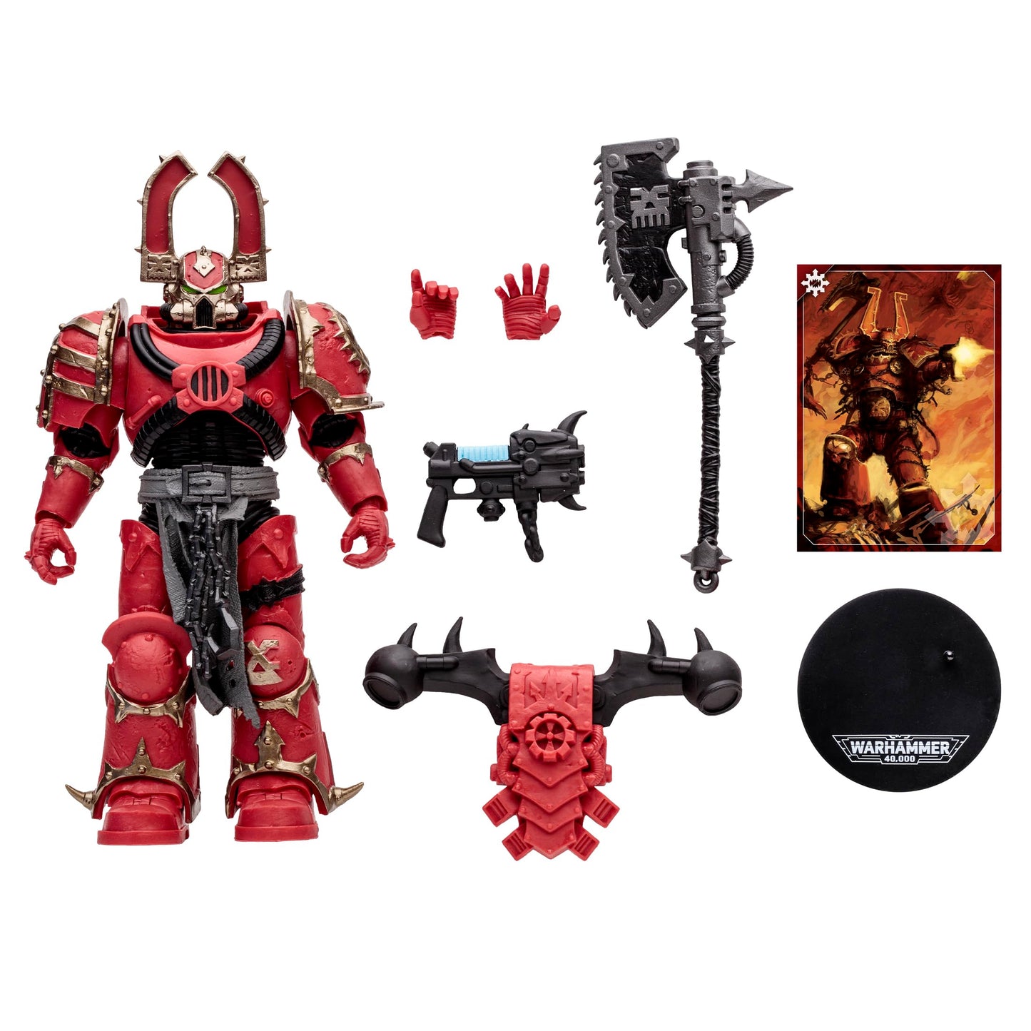 McFarlane Toys - Warhammer 40,000 World Eaters Khorne Berzerker 7in Figure