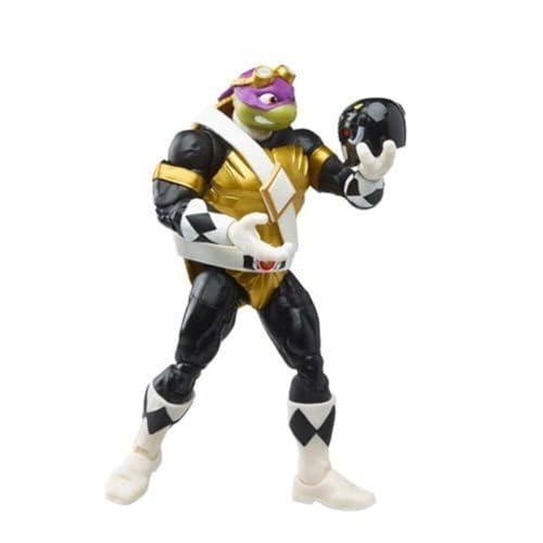 Power Rangers X Teenage Mutant Ninja Turtles Lightning Collection Donatello y Leonardo Blue Figuras de Acción
